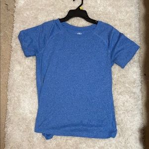 Athletic blue shirt